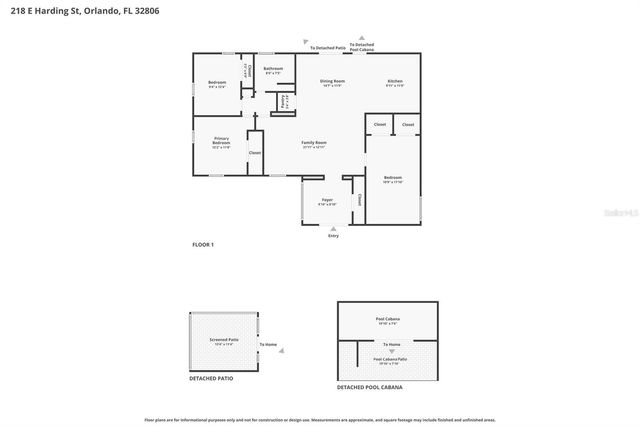 218 E HARDING STREET, Orlando, FL 32806
