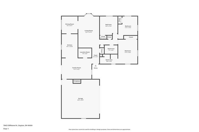 7042 Cliffstone Drive, Huber Heights, OH 45424