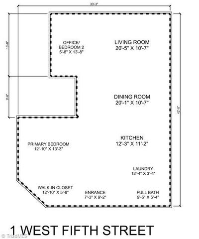1 W 5Th Street 204, Winston-salem, NC 27101