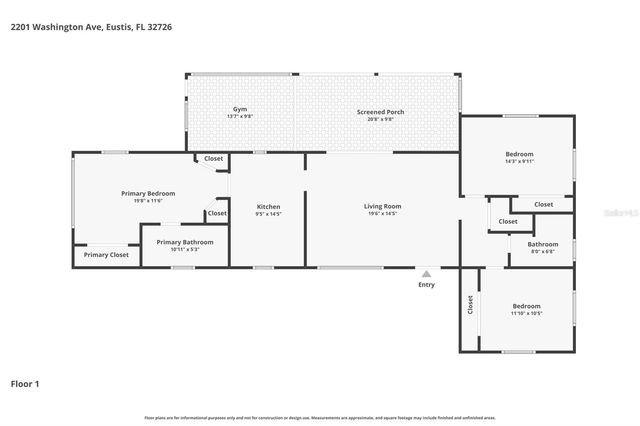 2201 WASHINGTON AVENUE, Eustis, FL 32726