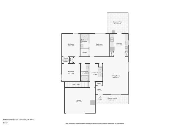 803 Lillian Grace Dr, Clarksville, TN 37043