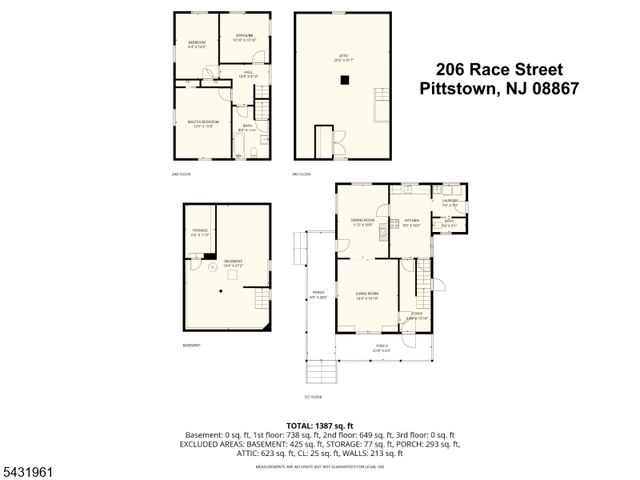 206 Race St, Alexandria Twp., NJ 08867