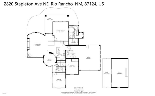 2820 Stapleton Avenue NE, Rio Rancho, NM 87124
