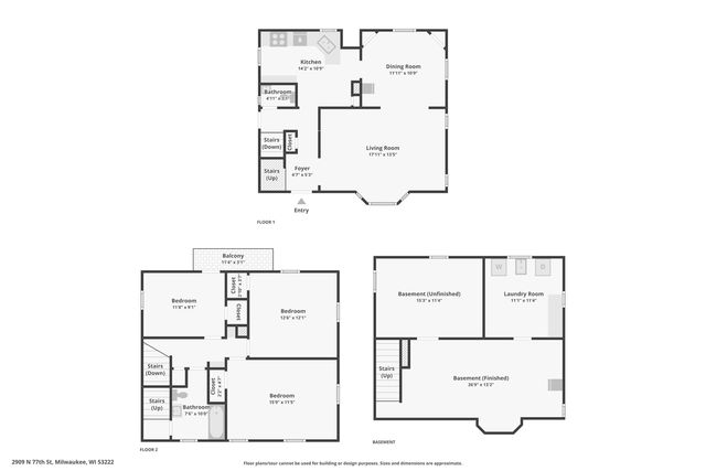 2909 N 77th STREET, Milwaukee, WI 53222