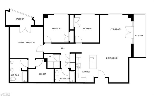 113 N Church Street 202, Greensboro, NC 27401