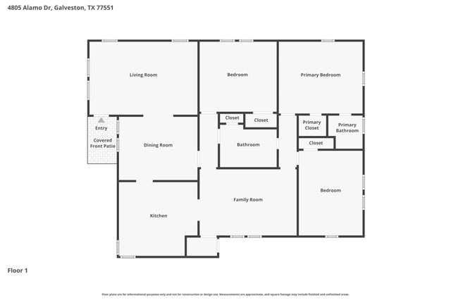 4805 Alamo Drive, Galveston, TX 77551