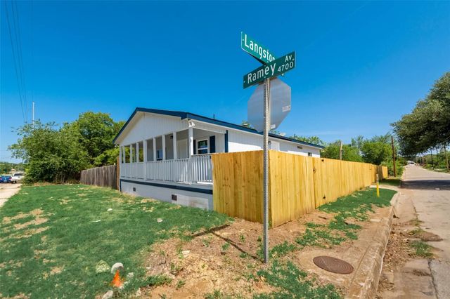 4725 Ramey Avenue, Fort Worth, TX 76105