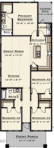 1510 Drift Rose Court LOT 745 - WAVERLY PLAN, Panama City, FL 32405