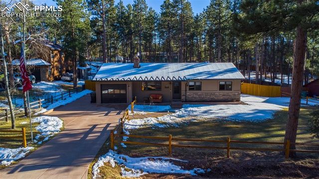 607 W Lovell Gulch Road, Woodland Park, CO 80863