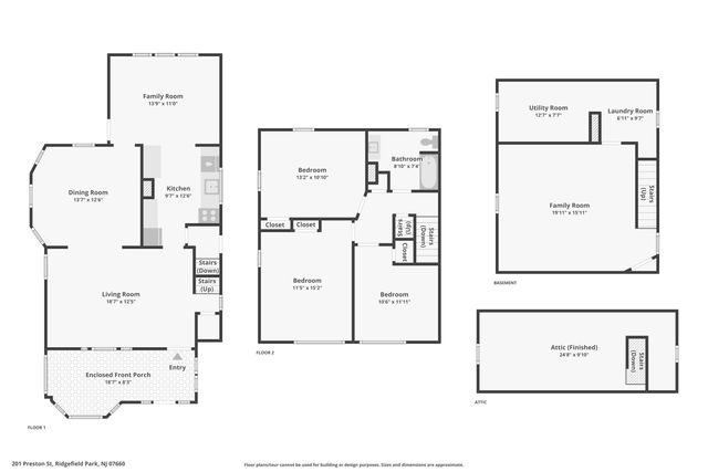 201 PRESTON ST, Ridgefield Park, NJ 07660