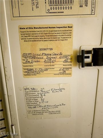 49088 Little Mcmahon Creek Road, St Clairsville, OH 43950