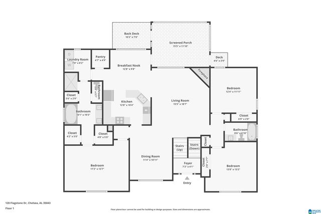 120 FLAGSTONE DRIVE, Chelsea, AL 35043