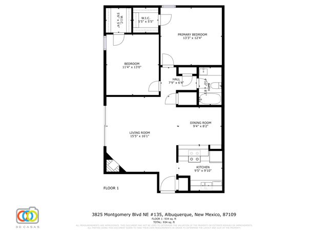 3825 Montgomery Boulevard NE APT 135, Albuquerque, NM 87109