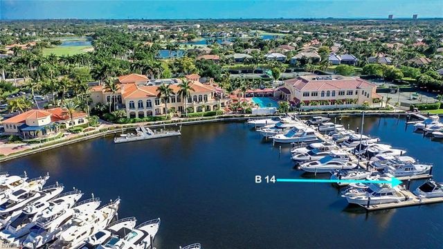 B-14 48 FT Boat Slip at Gulf Harbour Marina, Fort Myers, FL 33908