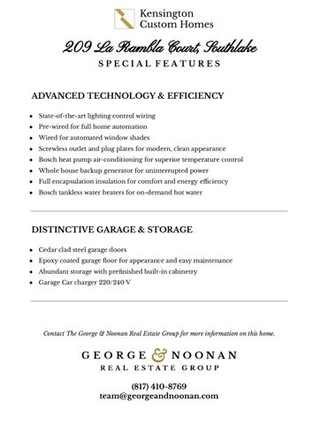 209 La Rambla Court, Southlake, TX 76092