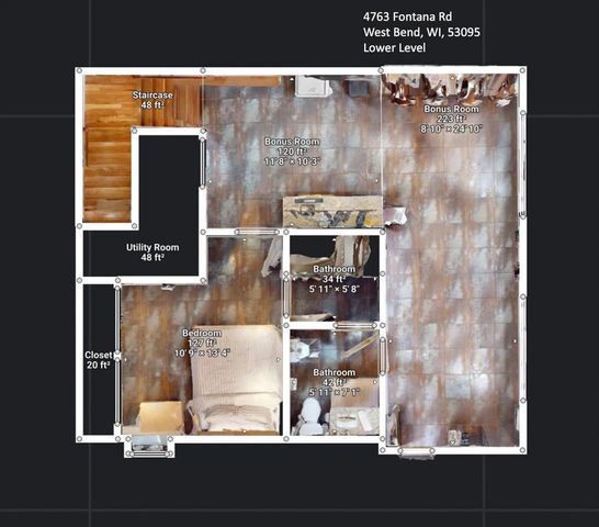 4763 Fontana Beach ROAD, West Bend, WI 53095