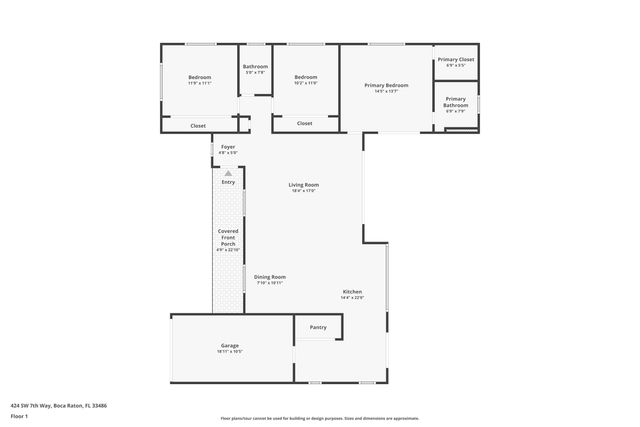 424 SW 7th Way, Boca Raton, FL 33486
