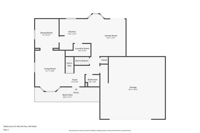 19402 Carson Circle NW, Elk River, MN 55330