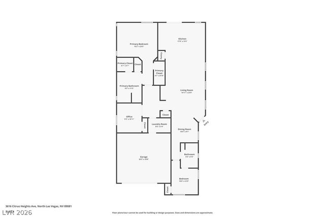 3616 Citrus Heights Avenue, North Las Vegas, NV 89081