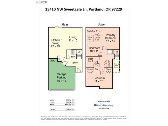 15410 Nw SWEETGALE Ln, Portland, OR 97229