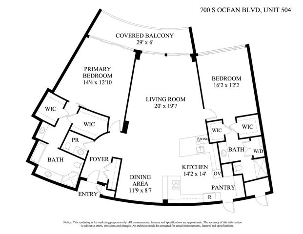 700 S Ocean Boulevard 504, Boca Raton, FL 33432