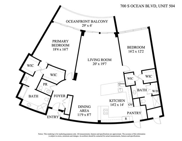 700 S Ocean Boulevard 504, Boca Raton, FL 33432