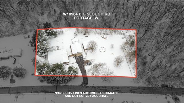 W10964 Big Slough Road, Portage, WI 53901