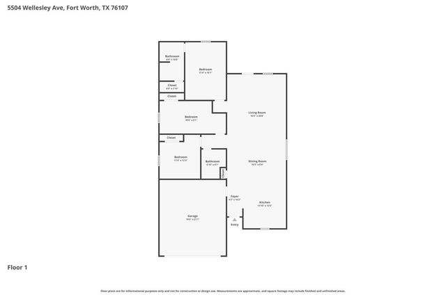 5504 Wellesley Avenue, Fort Worth, TX 76107