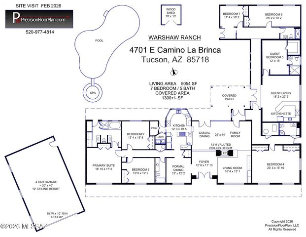 4701 E Camino La Brinca, Tucson, AZ 85718