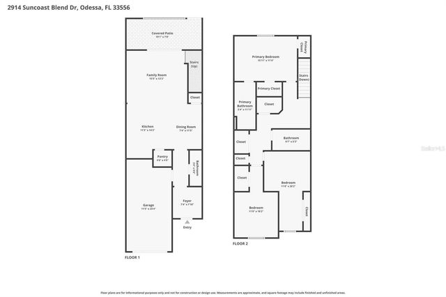 2914 SUNCOAST BLEND DRIVE, Odessa, FL 33556