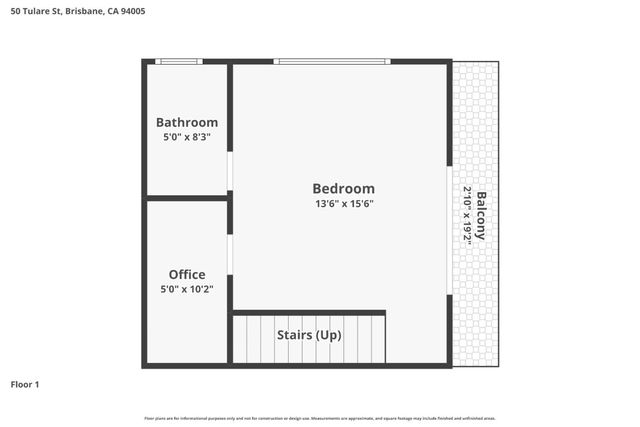 50 Tulare Street, Brisbane, CA 94005