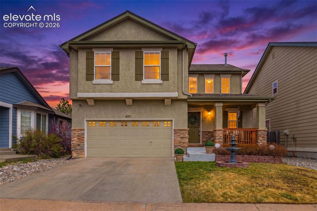 4911 Turning Leaf Way, Colorado Springs, CO 80922 — exterior
