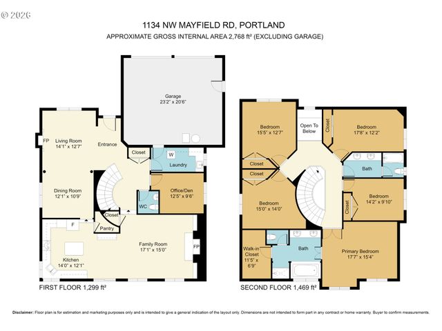 1134 Nw MAYFIELD Rd, Portland, OR 97229