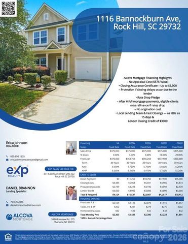 1116 Bannockburn Avenue, Rock Hill, SC 29732