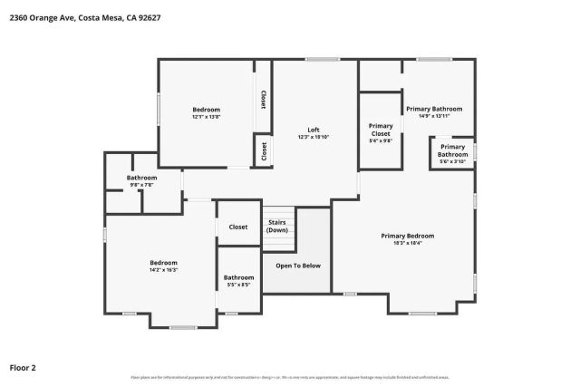 2360 Orange Avenue, Costa Mesa, CA 92627