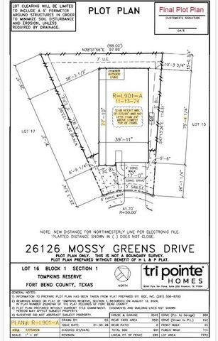 26126 Mossy Greens Drive, Katy, TX 77494