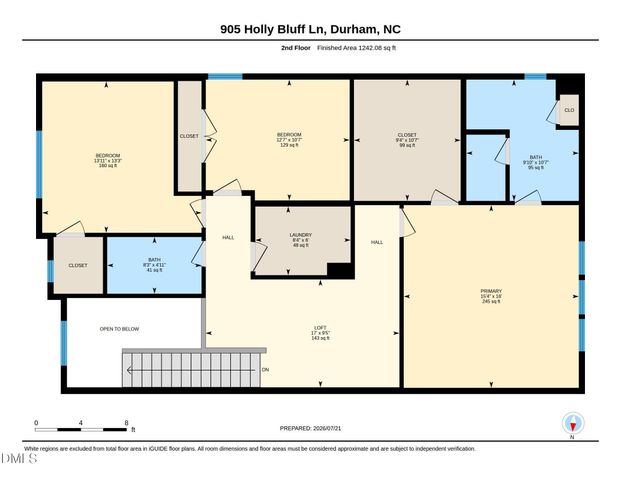 905 Holly Bluff Lane, Durham, NC 27713