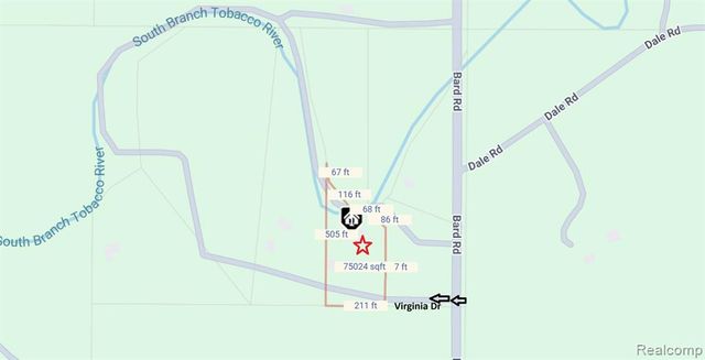 4772 S Bard Road, Beaverton, MI 48612