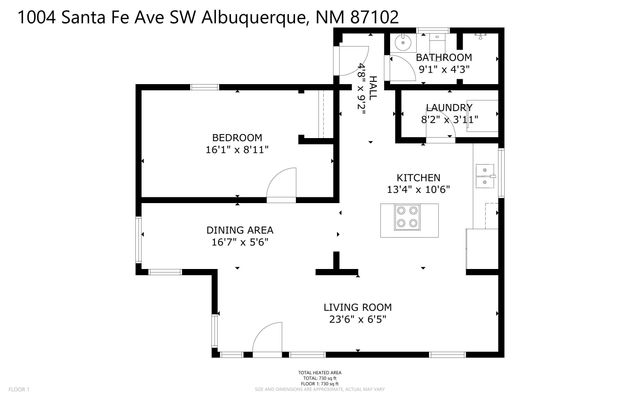 1004 Santa Fe Avenue SW, Albuquerque, NM 87102
