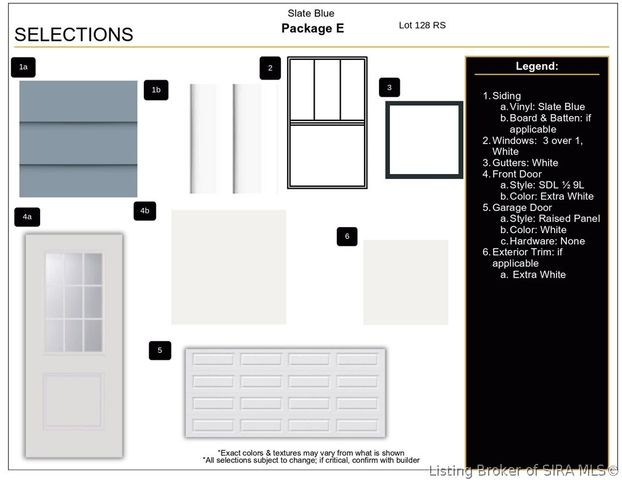 5127 - LOT 128 Boulder Springs Boulevard, Charlestown, IN 47111