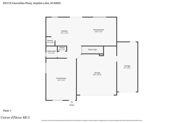 8312 N Courcelles PKWY, Hayden, ID 83835