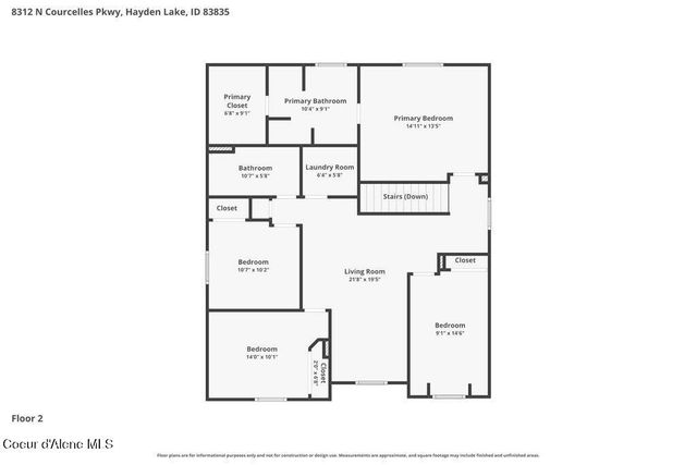 8312 N Courcelles PKWY, Hayden, ID 83835