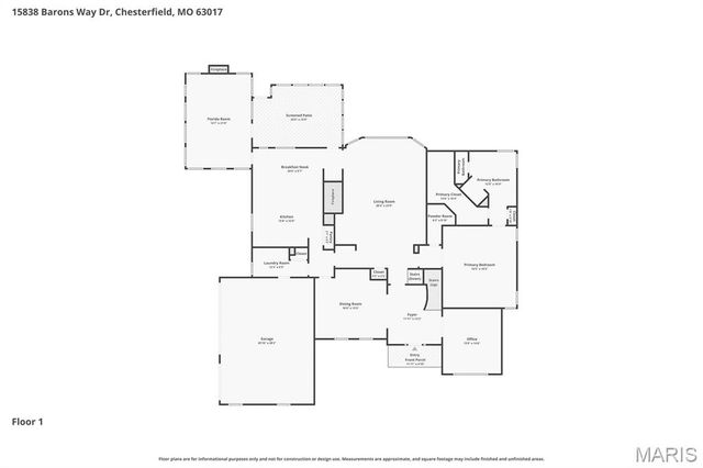 15838 Barons Way Drive, Chesterfield, MO 63017