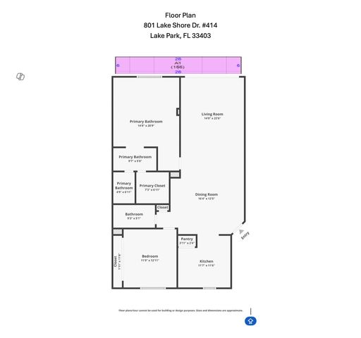 801 Lake Shore Drive 414, Lake Park, FL 33403