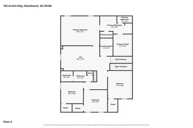 183 Archie Way, Woodstock, GA 30188