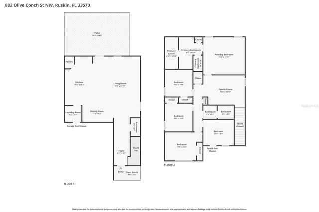 882 OLIVE CONCH STREET, Ruskin, FL 33570