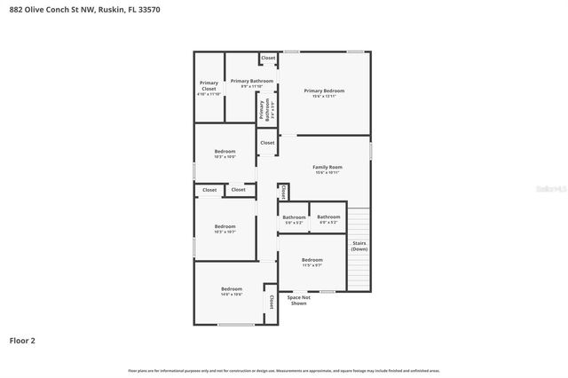 882 OLIVE CONCH STREET, Ruskin, FL 33570