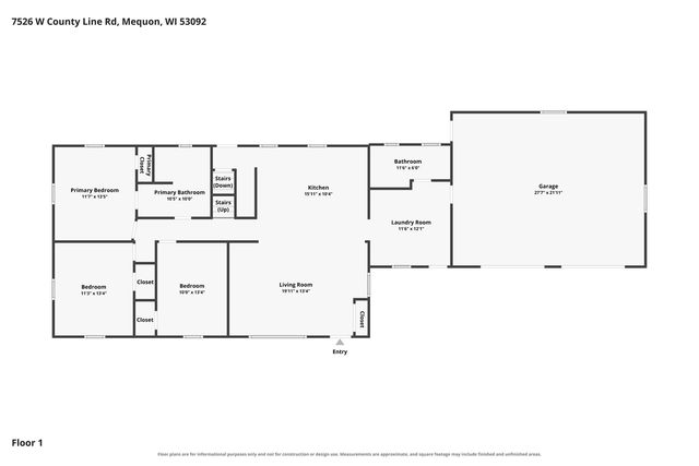7526 W County Line ROAD, Mequon, WI 53092