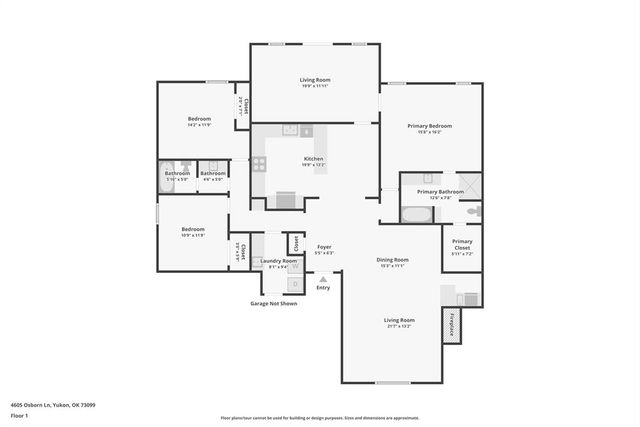 4605 Osborn Lane, Yukon, OK 73099