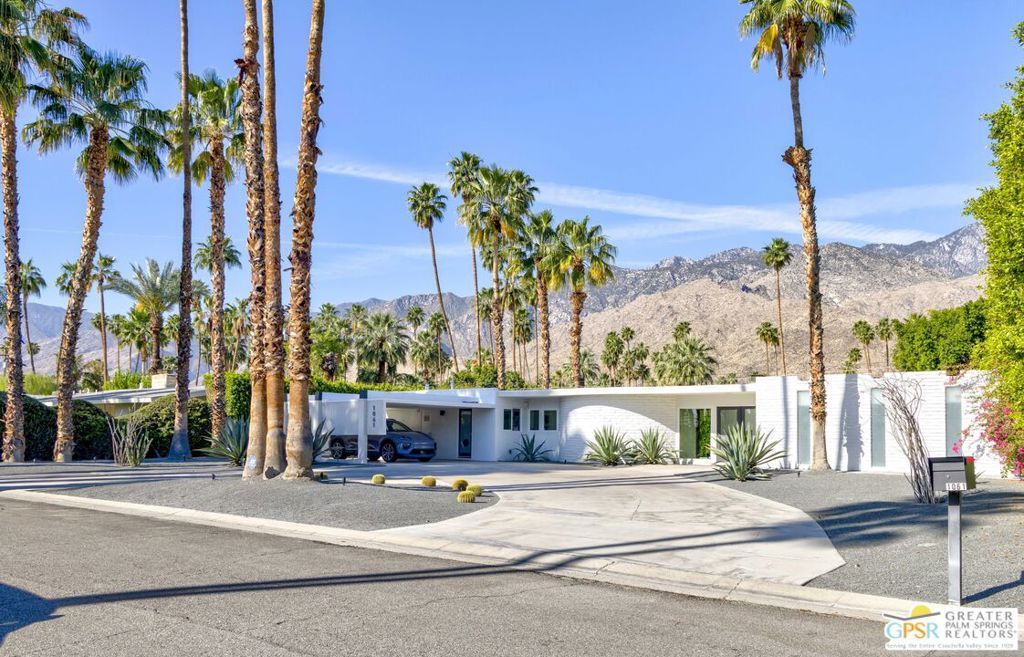 Image 1 of property listing at 1061 S Sagebrush Road, Palm Springs, CA 92264